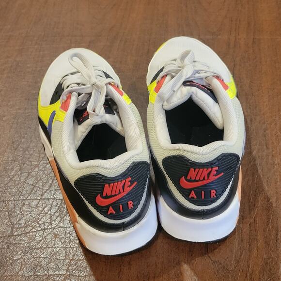 Nike Air Max 90 Volt Light Bone Ultramarine DH8010-003 Women’s Sz 8.5 - Picture 2 of 13